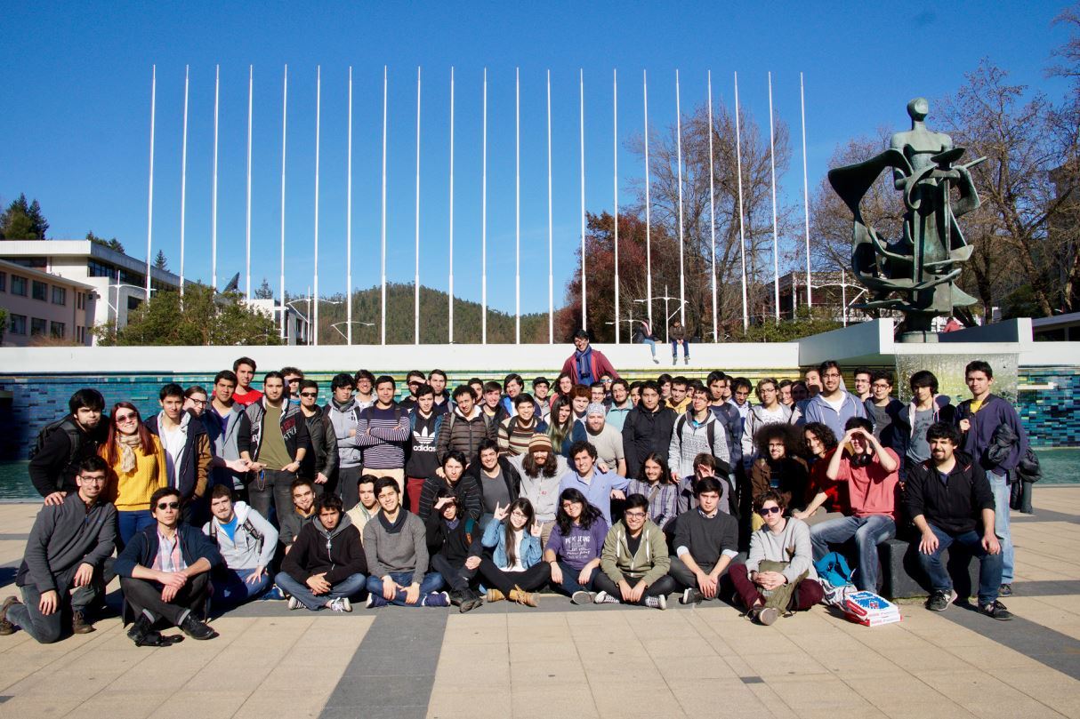 Foto grupal del campamento 2017